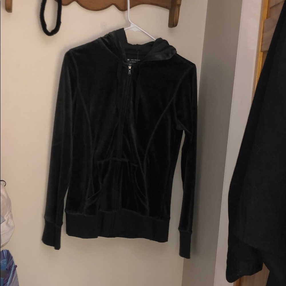 Valore hooded Zipper up sweatshirt